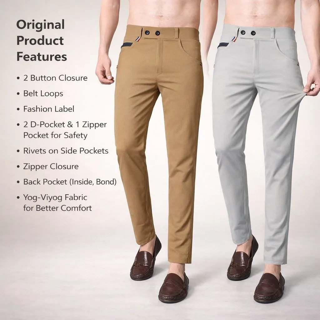 Mens trousers 👖 (26, White)